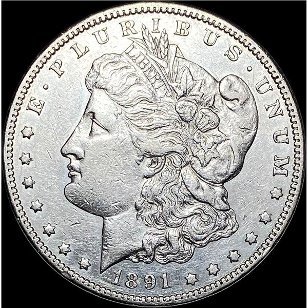 1891-CC Silver Morgan Dollar CLOSELY UNCIRCULATED