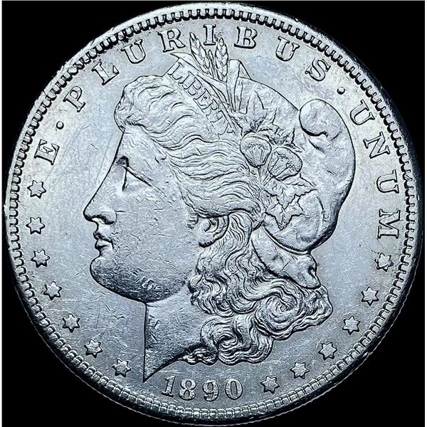 1890-S Silver Morgan Dollar CHOICE AU