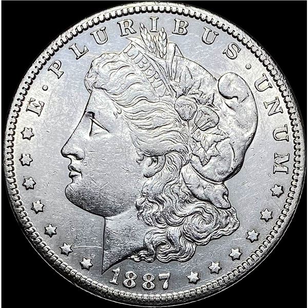 1887-S Silver Morgan Dollar CLOSELY UNCIRCULATED
