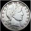 1915-D Silver Barber Half Dollar LIGHTLY CIRCULATED