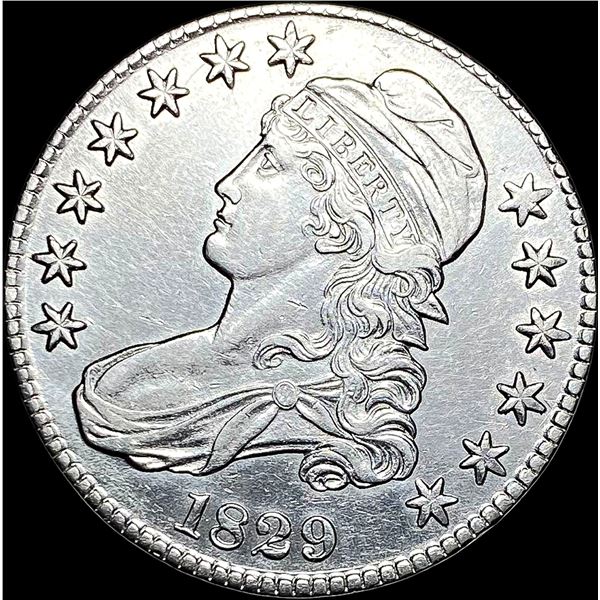 1829 Capped Bust Half Dollar UNCIRCULATED