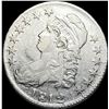 1812 Capped Bust Half Dollar LIGHTLY CIRCULATED
