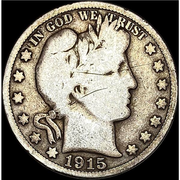 1915 Barber Half Dollar NICELY CIRCULATED