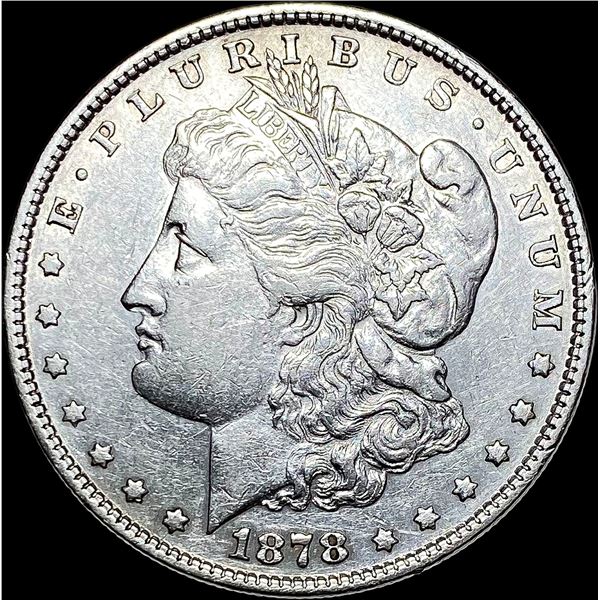 1878 7/8TF Silver Morgan Dollar ABOUT UNCIRCULATED