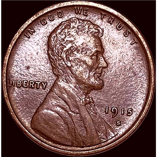 1915-S Lincoln Wheat Cent UNCIRCULATED