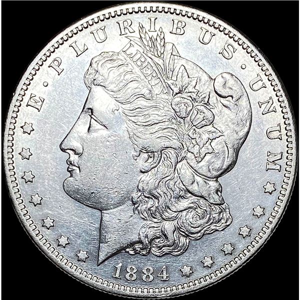 1884-S Silver Morgan Dollar CLOSELY UNCIRCULATED