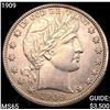 Image 1 : 1909 Barber Half Dollar GEM BU