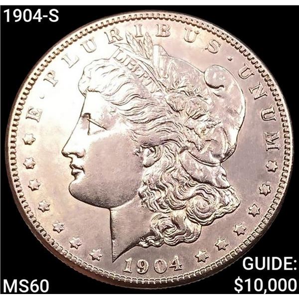 1904-S Morgan Silver Dollar UNCIRCULATED