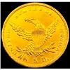 Image 2 : 1838 $5 Gold Half Eagle CHOICE BU