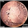 Image 1 : 1796 Draped Bust Dime NICELY CIRCULATED