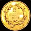 Image 2 : 1885 $3 Gold Piece CHOICE BU+