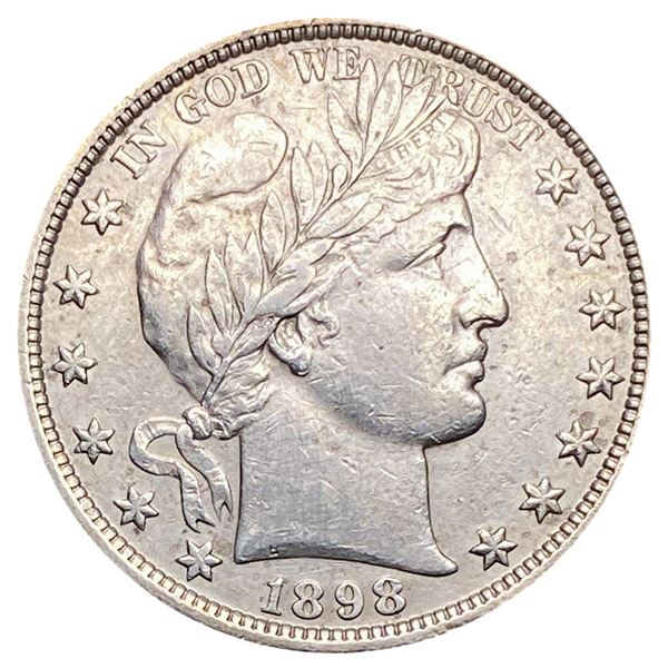1898 Barber Half Dollar