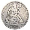 Image 1 : 1840 Small Letters Seated Liberty Half Dollar