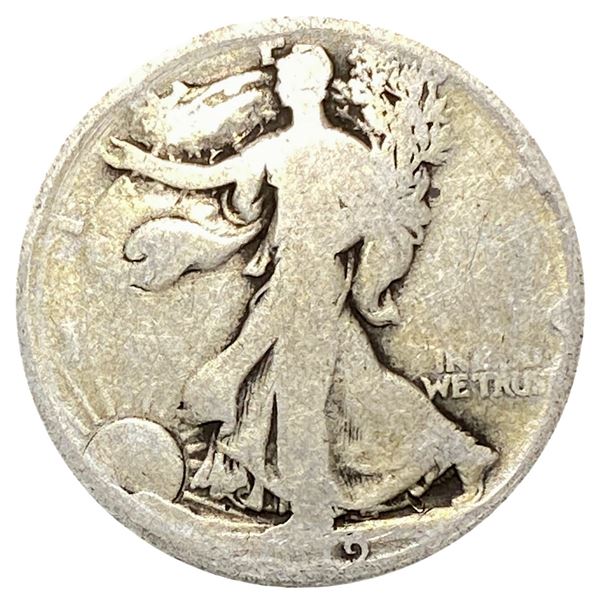1919-D Walking Liberty Half Dollar