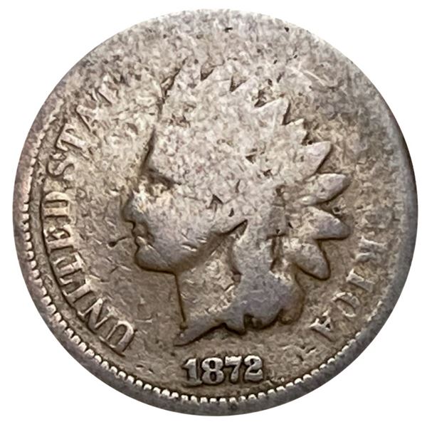 1872 Indian Head Cent