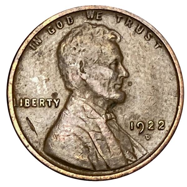 1922-D Wheat Cent
