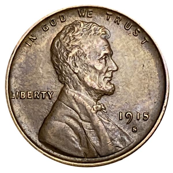 1915-S Wheat Cent