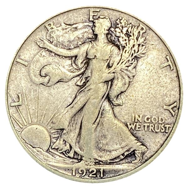 1921-S Walking Liberty Half Dollar