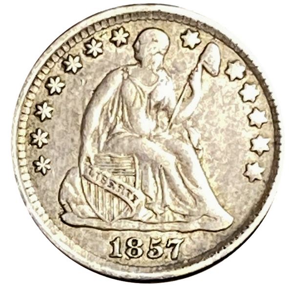 1857 Seated Liberty Half Dime
