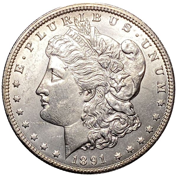 1891-CC Morgan Silver Dollar