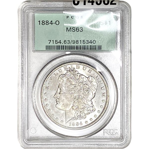 1884-O Morgan Silver Dollar