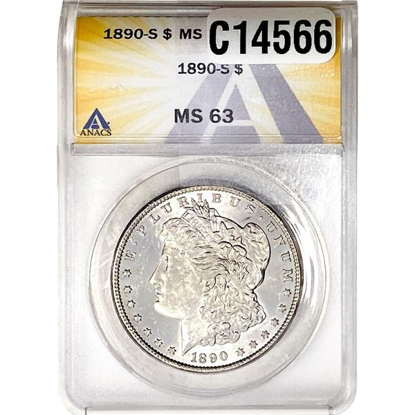 1890-S Morgan Silver Dollar
