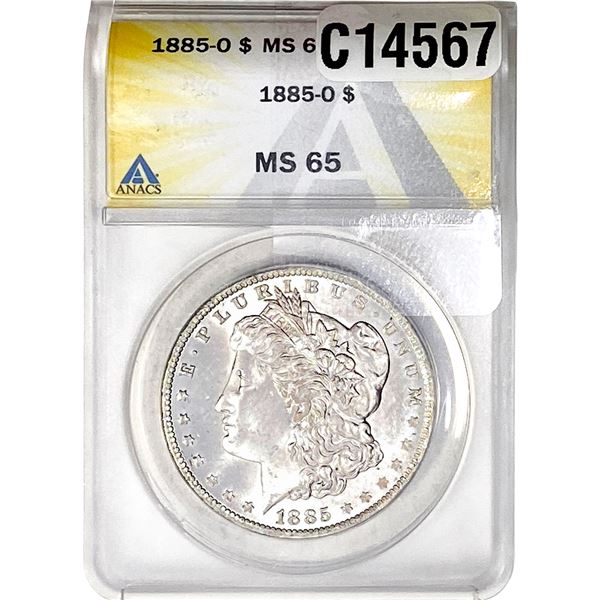 1885-O Morgan Silver Dollar