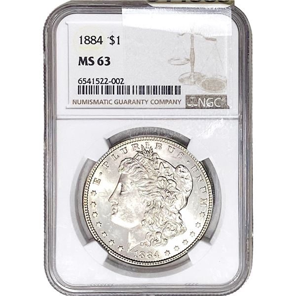 1884 Morgan Silver Dollar