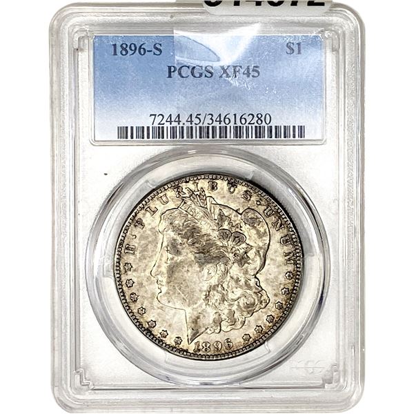 1896-S Morgan Silver Dollar