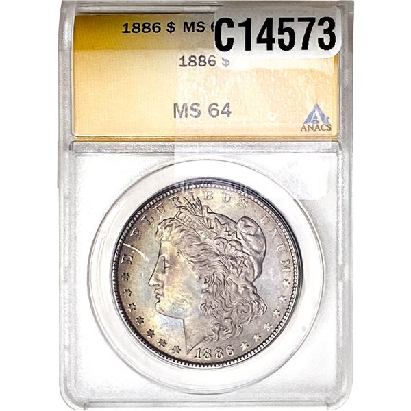 1886 Morgan Silver Dollar
