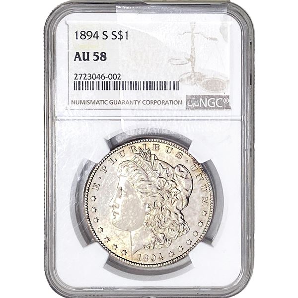 1894-S Morgan Silver Dollar