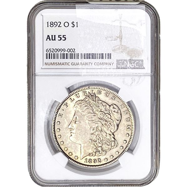 1892-O Morgan Silver Dollar