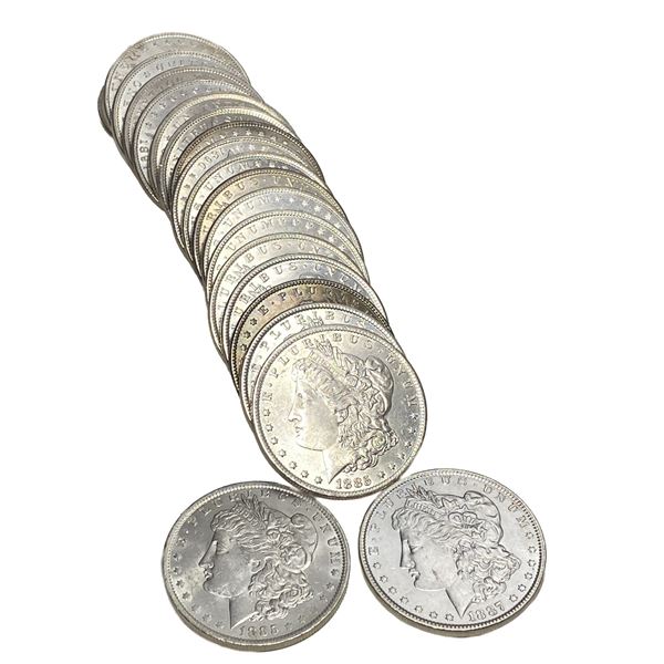[20]1885-1898 Assorted Morgan Dollars
