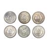 Image 2 : [6]1879-1904 Assorted Morgan Dollars