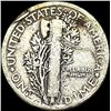 Image 2 : 1921 Silver Mercury Dime NICELY CIRCULATED