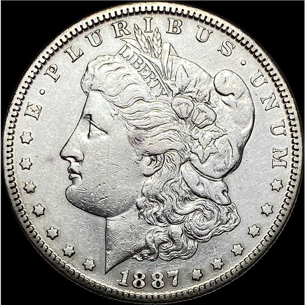 1887-S Silver Morgan Dollar CLOSELY UNCIRCULATED