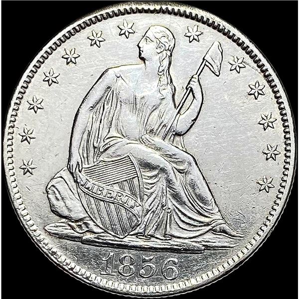 1856-O Silver Half Dollar CLOSELY UNCIRCULATED