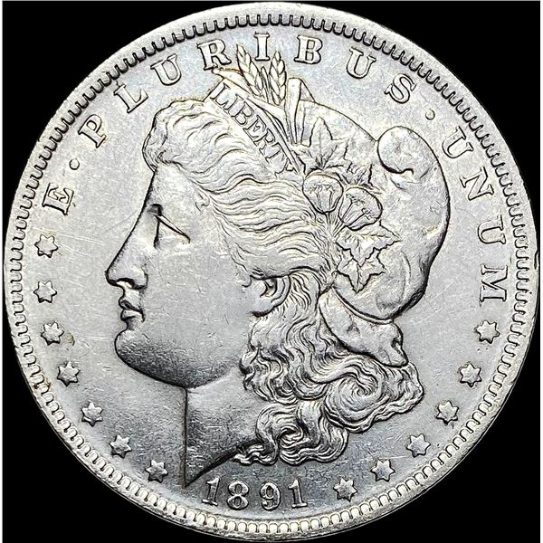 1891-O Silver Morgan Dollar LIGHTLY CIRCULATED