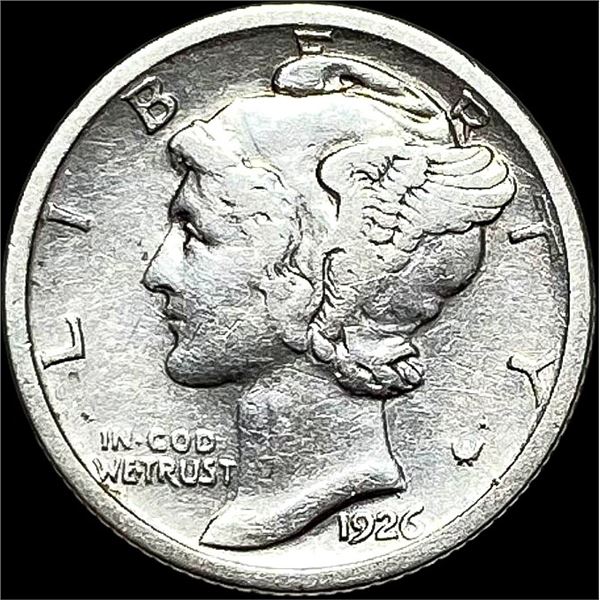 1926-S Silver Mercury Dime LIGHTLY CIRCULATED