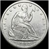 Image 1 : 1868-S Seated Liberty Half Dollar CLOSELY UNCIRCULATED