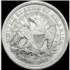 Image 2 : 1853 Arrows/Rays Seated Liberty Quarter NEARLY UNCIRCULATED