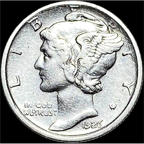 1926-D Mercury Dime CLOSELY UNCIRCULATED