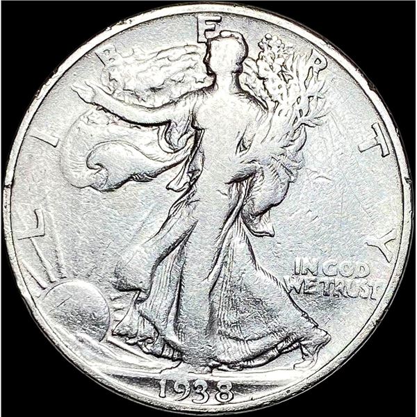 1938-D Walking Liberty Half Dollar HIGH GRADE