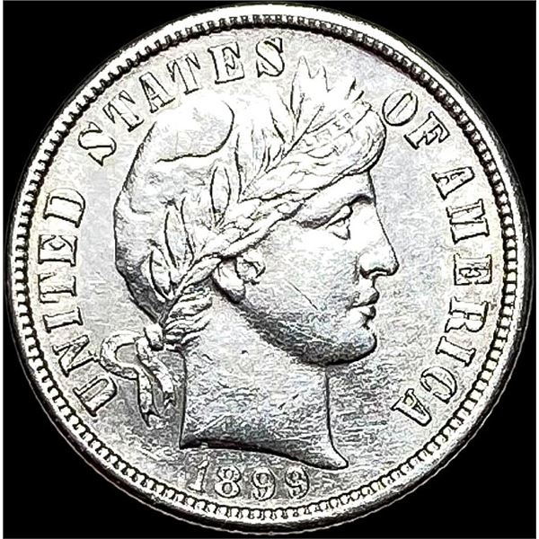 1899-S Silver Barber Dime CLOSELY UNCIRCULATED
