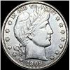 Image 1 : 1908-D Silver Barber Half Dollar ABOUT UNCIRCULATED