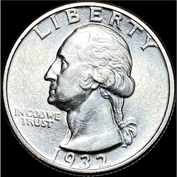1932 Silver Washington Quarter CLOSELY UNCIRCULATED