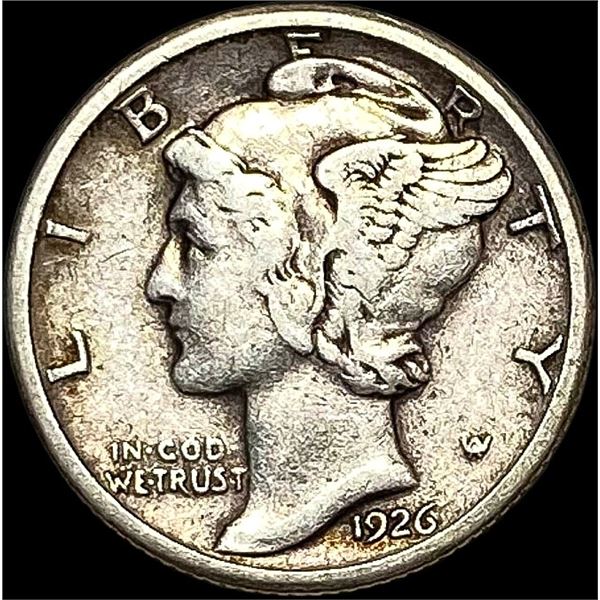 1926-S Silver Mercury Dime LIGHTLY CIRCULATED