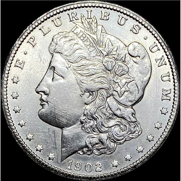 1902-S Silver Morgan Dollar CLOSELY UNCIRCULATED