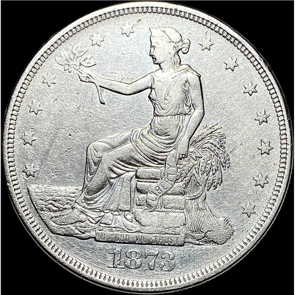 1873 Silver Trade Dollar LIGHTLY CIRCULATED