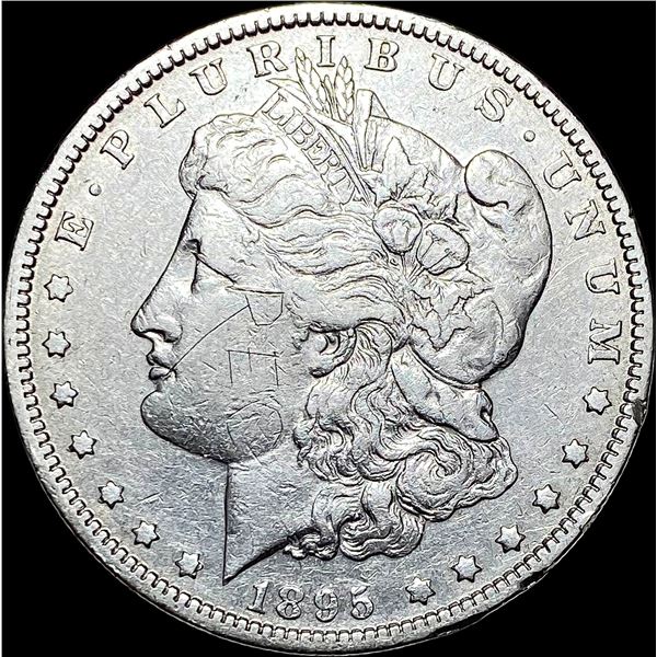1895-O Silver Morgan Dollar LIGHTLY CIRCULATED